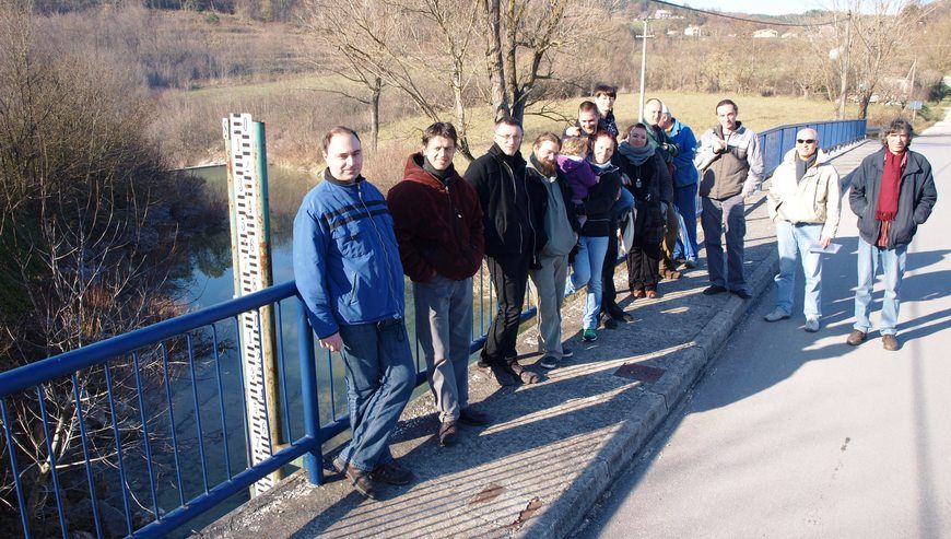 Građani okupljeni u inicijativu Naš potok na mostu Sv. Jožef na Pazinčici