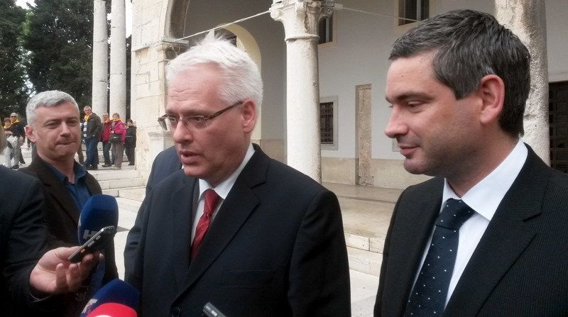 Dr. Ivo Josipović i Boris Miletić 