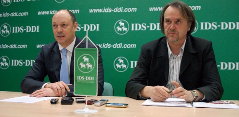 IDS-ovi saborski zastupnici Giovanni Sponza i Valter Boljunčić