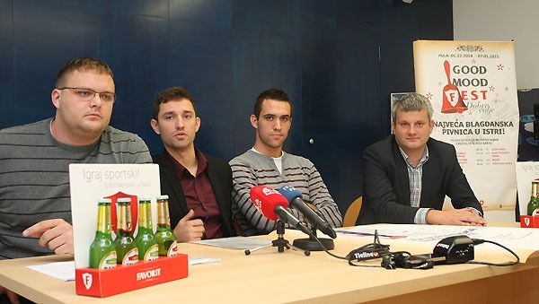 Ivan Marčeta, David Juričić, Igor Orlić i Aleksandar Matić