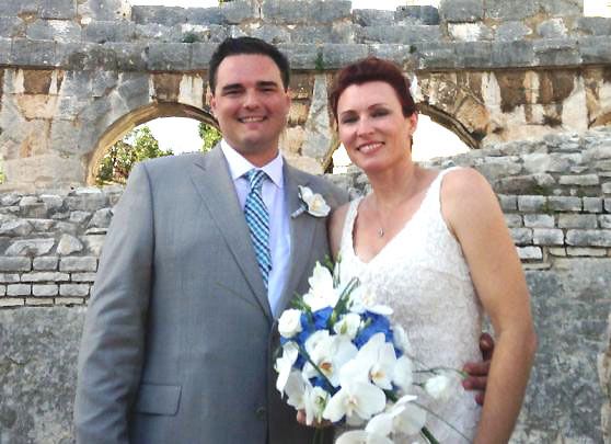 Nikki i Aleksandar Radovich vjenčani su u pulskoj Areni 3. kolovoza 