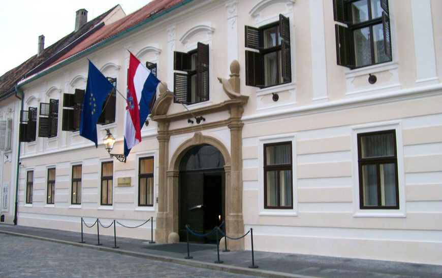 Banski dvori, sjedište Vlade Republike Hrvatske
