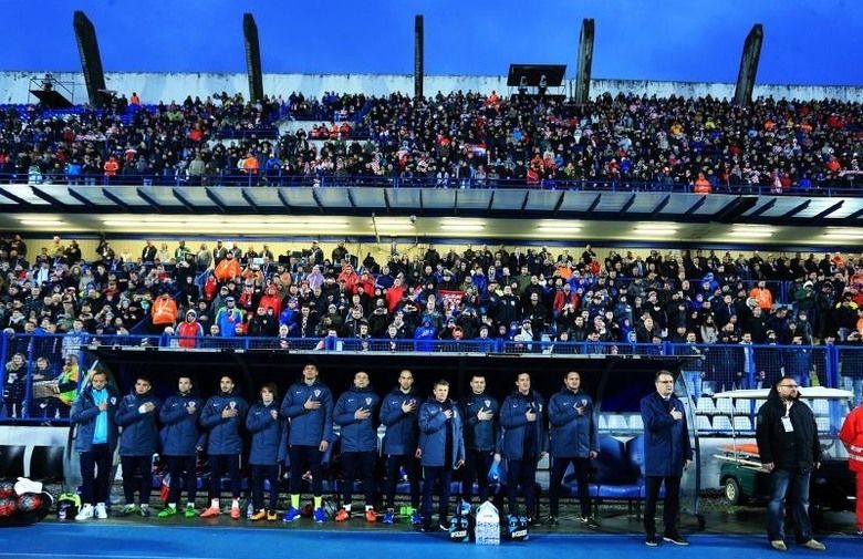 Početak utakmice u Osijeku (foto: Večernji list)
