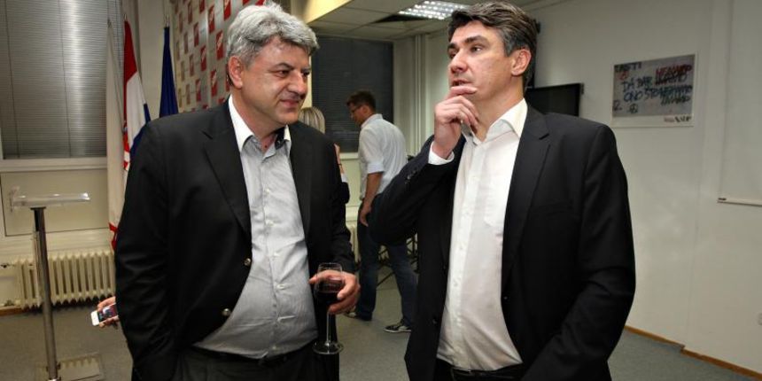 Zlatko Komadina i Zoran Milanović