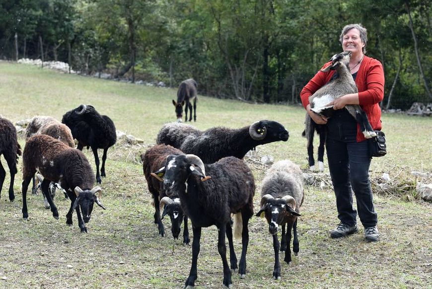Olgica se bavi i uzgojem koza i ovaca (foto: Agrobiz)