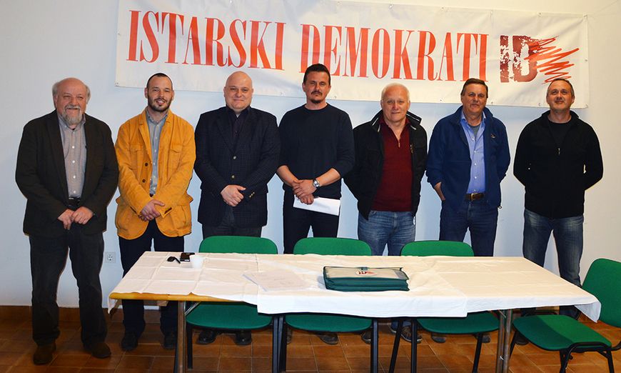 S osnivačke skupštine Istarskih demokrata u Pićnu