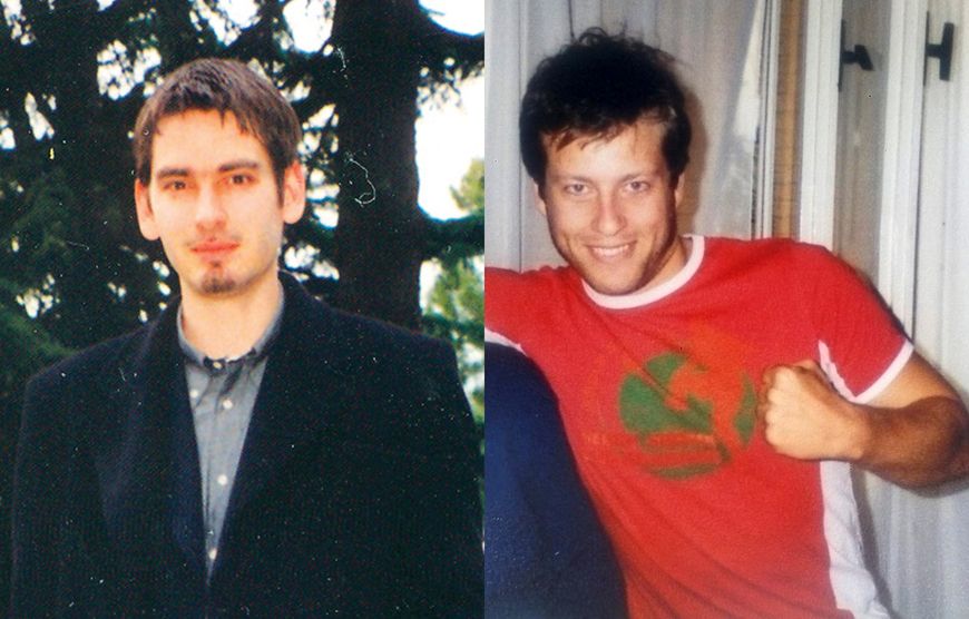Ovako su Boris Miletić i Mauricio Licul izgledali prije 15-ak godina (foto: Arhiva/Facebook)