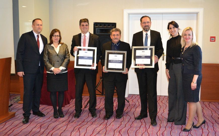 Sa svečane dodjele BFC certifikata u Zagrebu