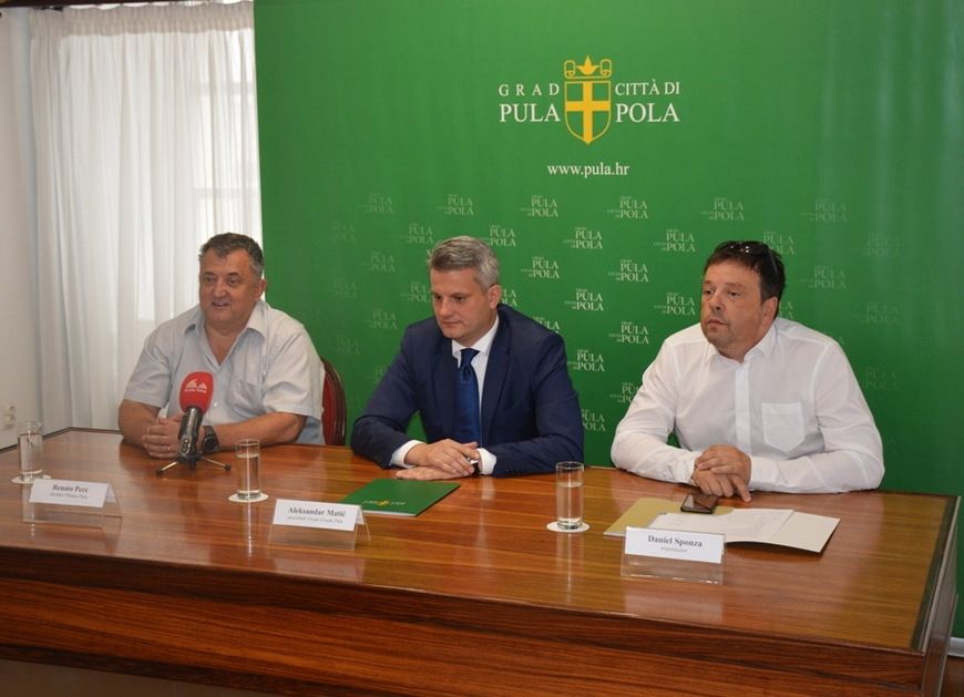 Renato Perc, Aleksandar Matić i Daniele Sponza