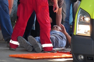 Zid s drugog kata pao na radnika u Funtani i teško ga ozlijedio