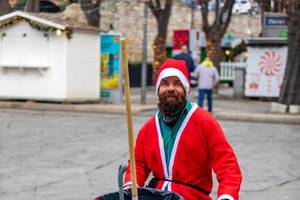 Pulski čistač oblači se u Djeda Mraza: 'Volim taj posao'