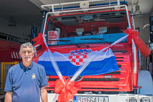 Vatrogasci Medulina dobili novo vatrogasno vozilo 