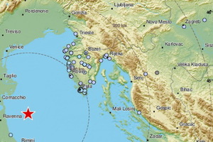 Dva jača potresa u sjevernom Jadranu, osjetili se i u Istri 