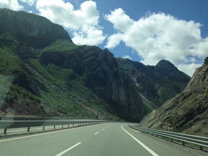 Albanski dio auto-ceste Priština-Tirana 