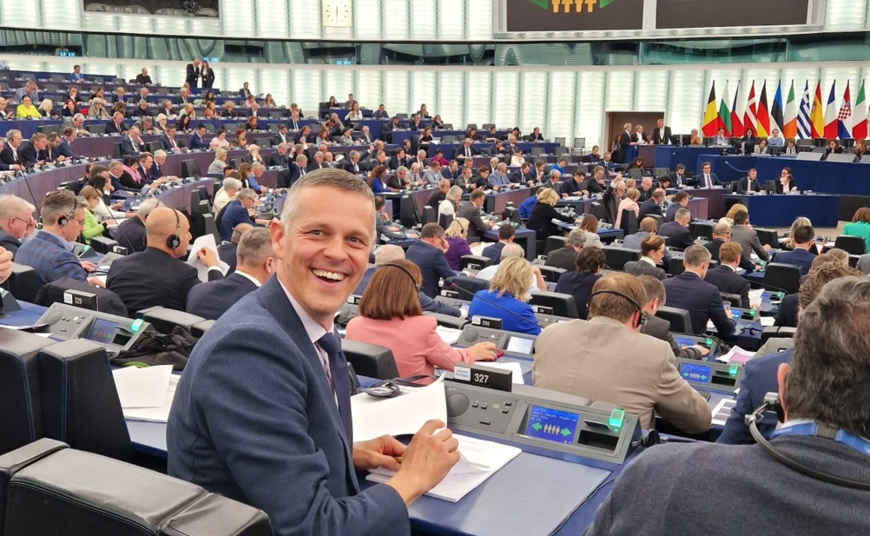 Valter Flego u EU parlamentu